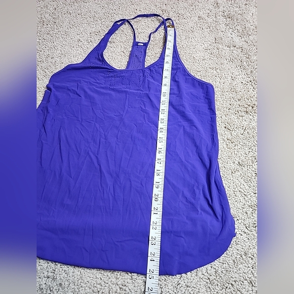 Lululemon Water Bound Singlet Tank Top Purple Sz 6/8 - Picture 6 of 7